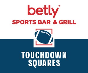 Betly Sports Bar & Grill Touchdown Squares