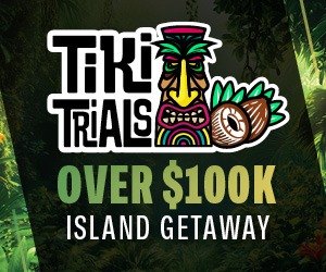 Tiki Trials Over $100k Island Giveaway